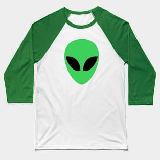 Alien Head Baseball T-Shirt